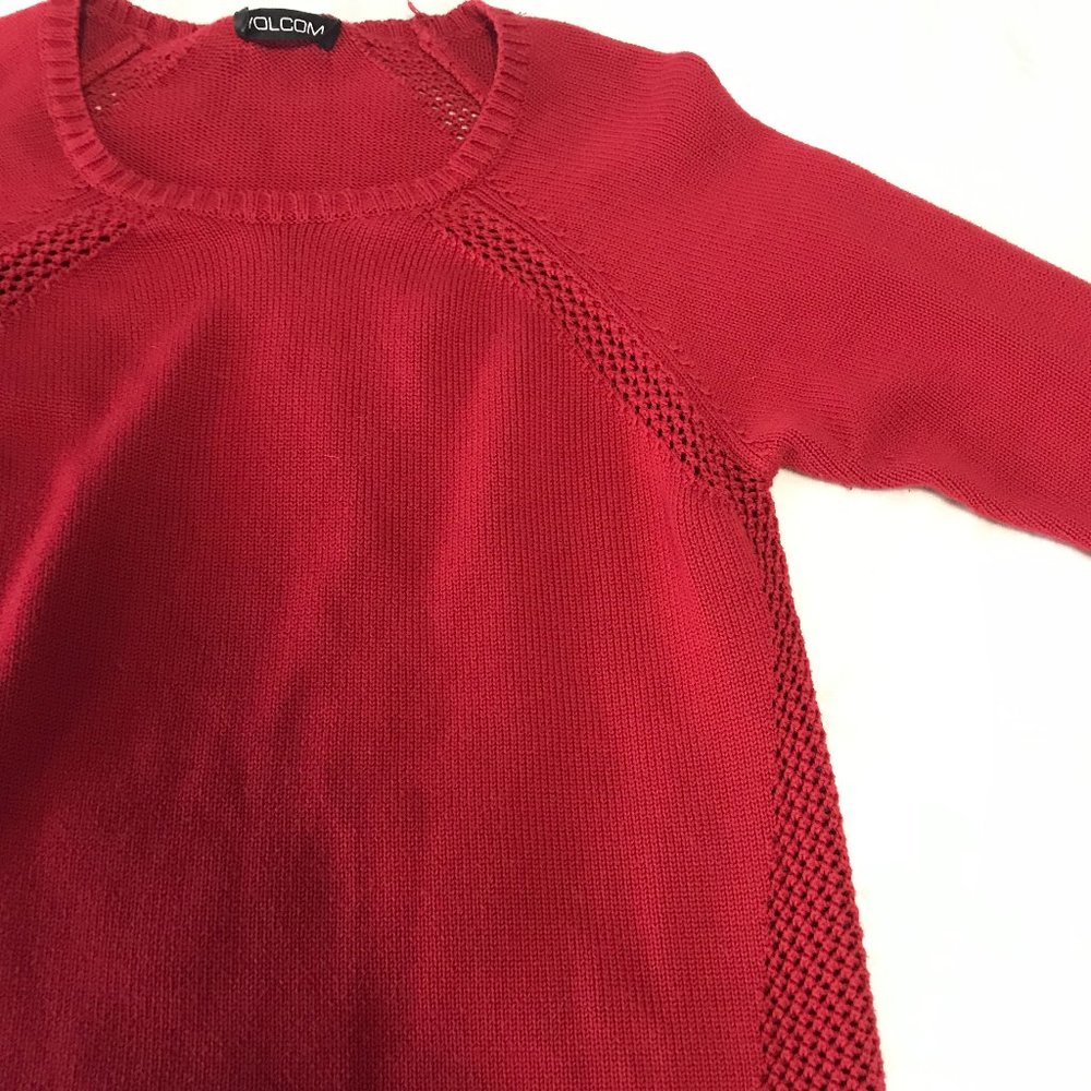 Red Volcom Sweater - Picture 2 of 4